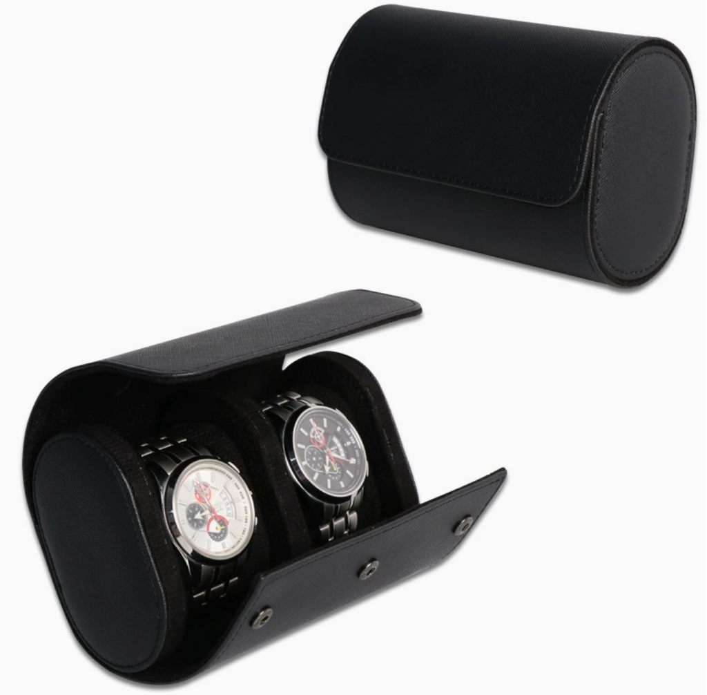 Premium Double Watch Travel Case