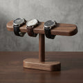 Premium Walnut Wood Watch Stand