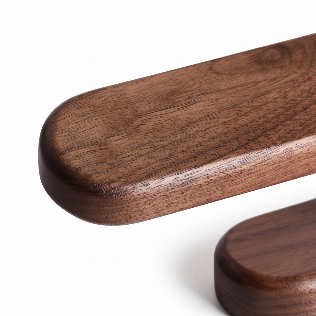 Premium Walnut Wood Watch Stand