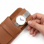 Leather Travel Watch Pouch
